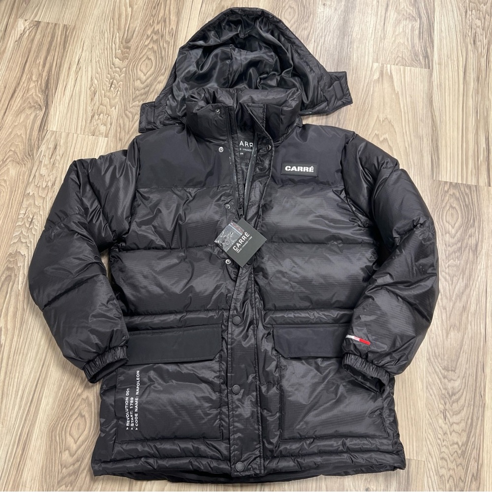 Carre CultureKings Roadman Puffer Jacket Black Men’s Size Medium $200 NWT